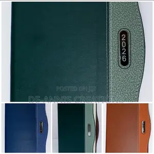 Luxurious Branded A5 2026 Diaries