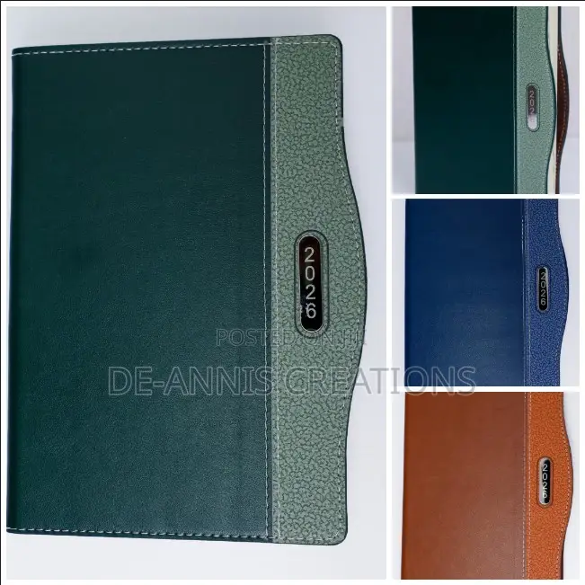 Luxurious Branded A5 2026 Diaries