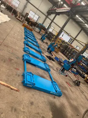 Middle Rise 1.2m Car Scissor Lift Machine Electric 3500kg.