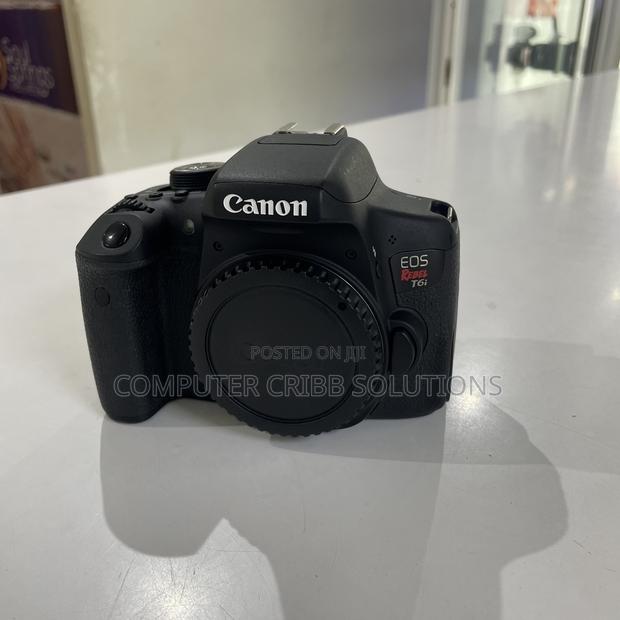 Canon Eos Rebel T6i + 18–55mm Is STM Lens – Sharp, Touchscreen, Wi-Fi - main view