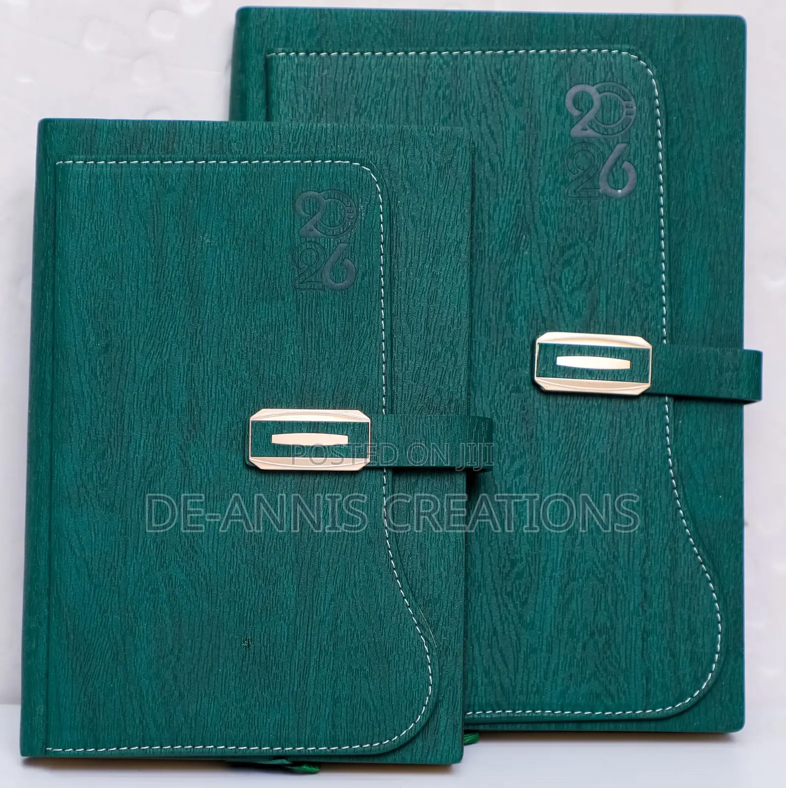 Dark Green A5/B5 2026 Diaries