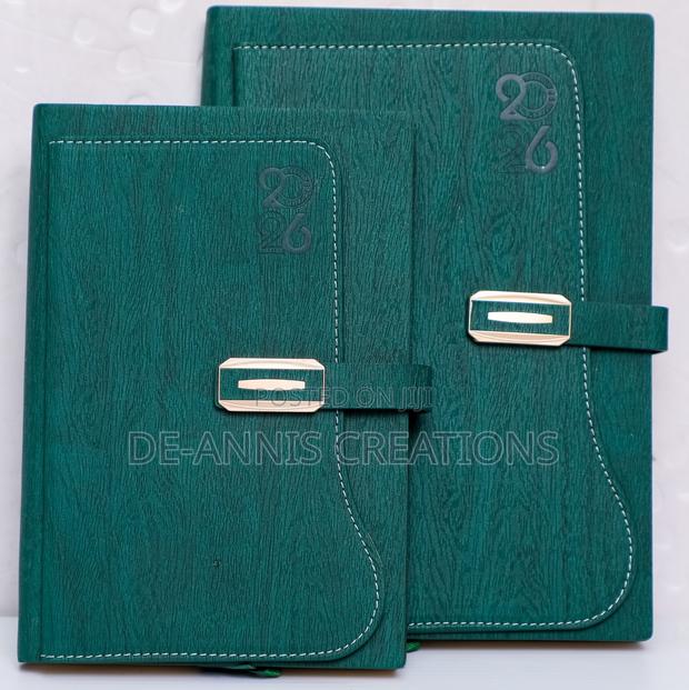 Dark Green A5/B5 2026 Diaries