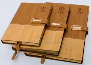 Wooden Brown A5/B5/A4 2026 Diaries