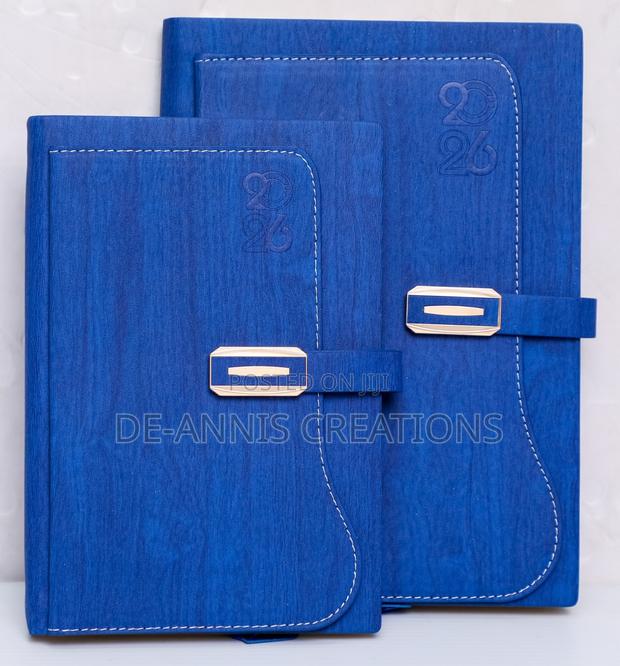 2026 A5/B5 Blue Premium Diaries - main view