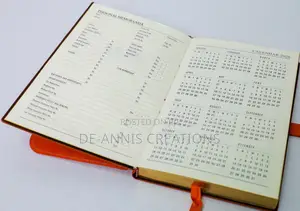 Red 2026 Diaries With Pocket