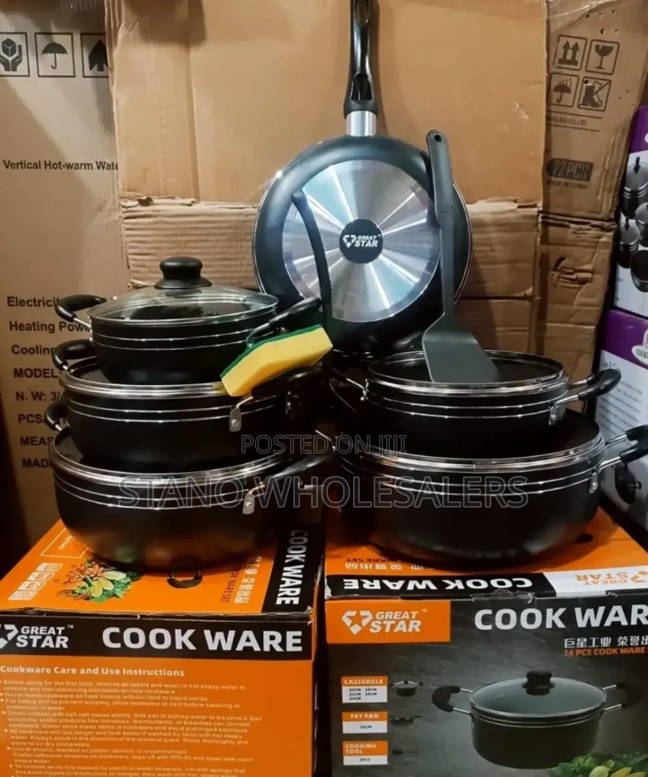 14pieces Cookerware Greaterster