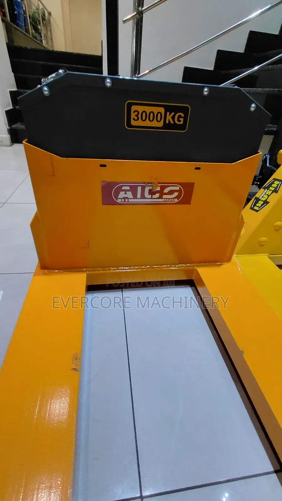 Aico Japan Semi Electric Pallet Truck Machine 3000kg.