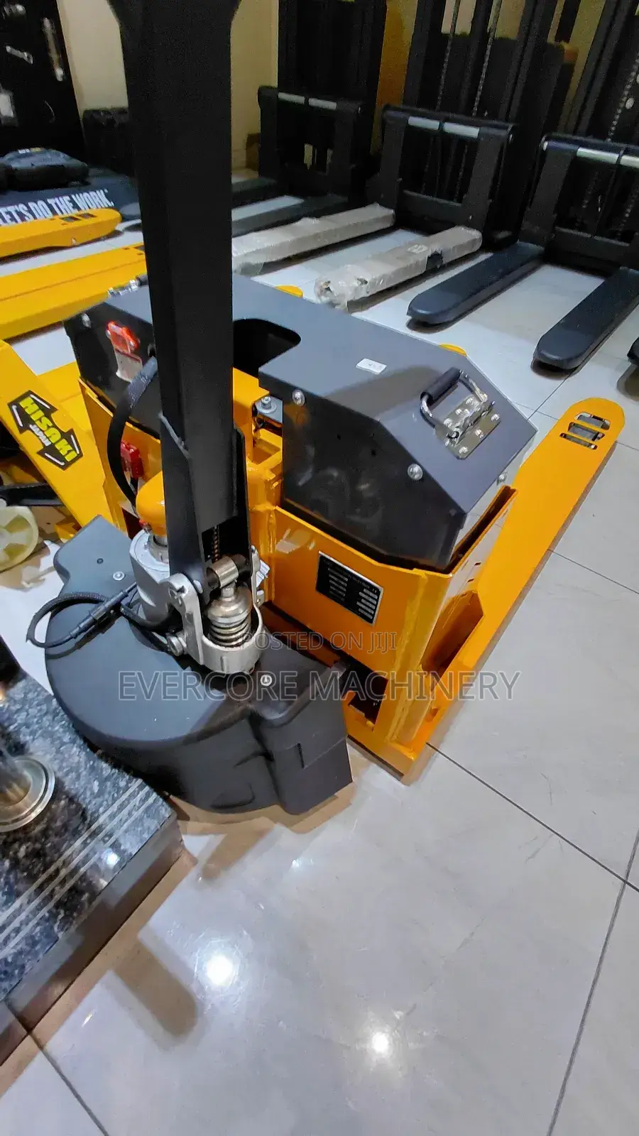 Aico Japan Semi Electric Pallet Truck Machine 3000kg.