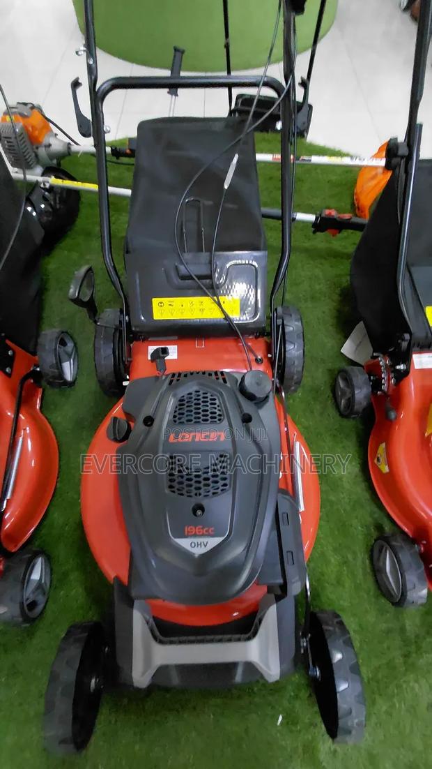 Loncin Gasoline Lawn Mower 196cc With Collection Bag. - main view