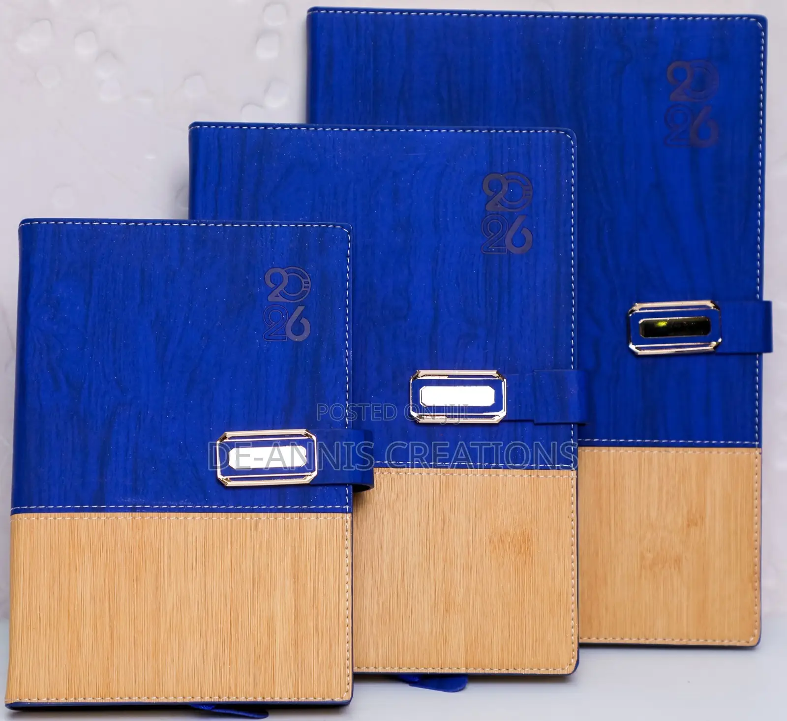 Distinguished Blue 2016 Diaries