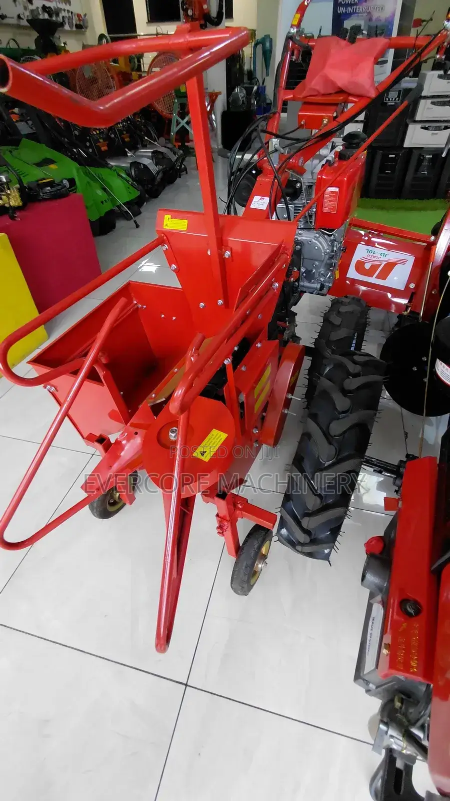 Commercial Maize Harvester Machine Diesel Aircooled Engine.