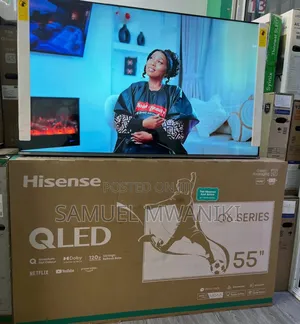 Hisense 50" Qled Uhd Smart Tv Frameless Screen Dolby Vision, Hdr10