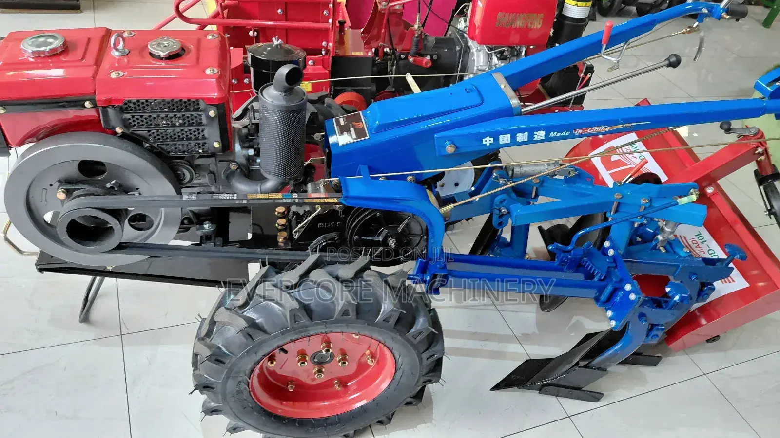 Walking Tractor 10.5hp With Disc Plough,Rotavator Etc.