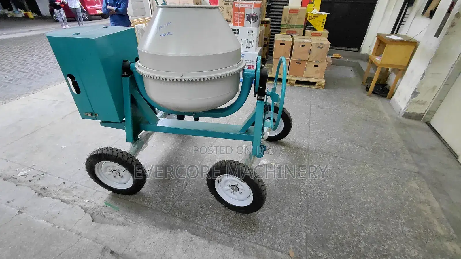 Aico Japan 400l Concrete Mixer 7.0hp Diesel Engine Offer! 
