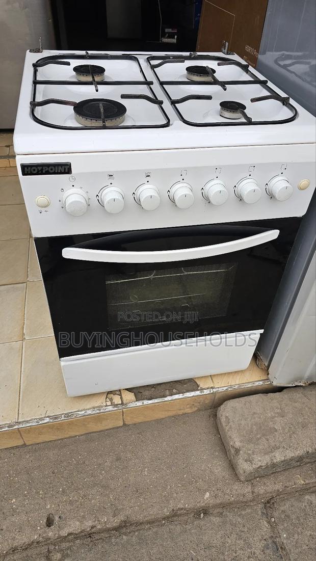Hotpoint 60x60 All Gas Cooker With Rotisserie