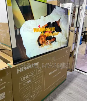 Hisense 55" A6n Smart Tv Uhd Frameless Tv Latest Model With Hdr10+