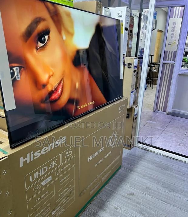 Hisense 55" A6n Smart Tv Uhd Frameless Tv Latest Model With Hdr10+ - thumbnail 4