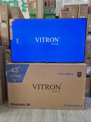 Vitron 43′′ Smart Android Frameless Tv Latest Model With Bluetooth - main view