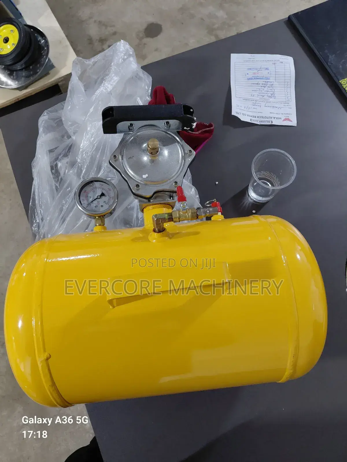 Heavy Duty Tyre Blaster Machine 25litres Capacity.