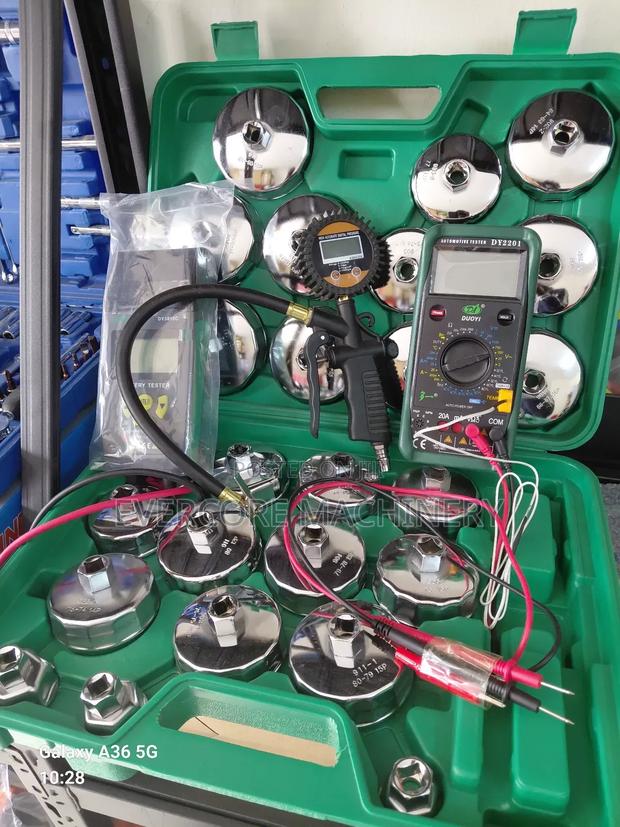 Heavy Duty Oil Filter Wrench Set Accessories. - main view