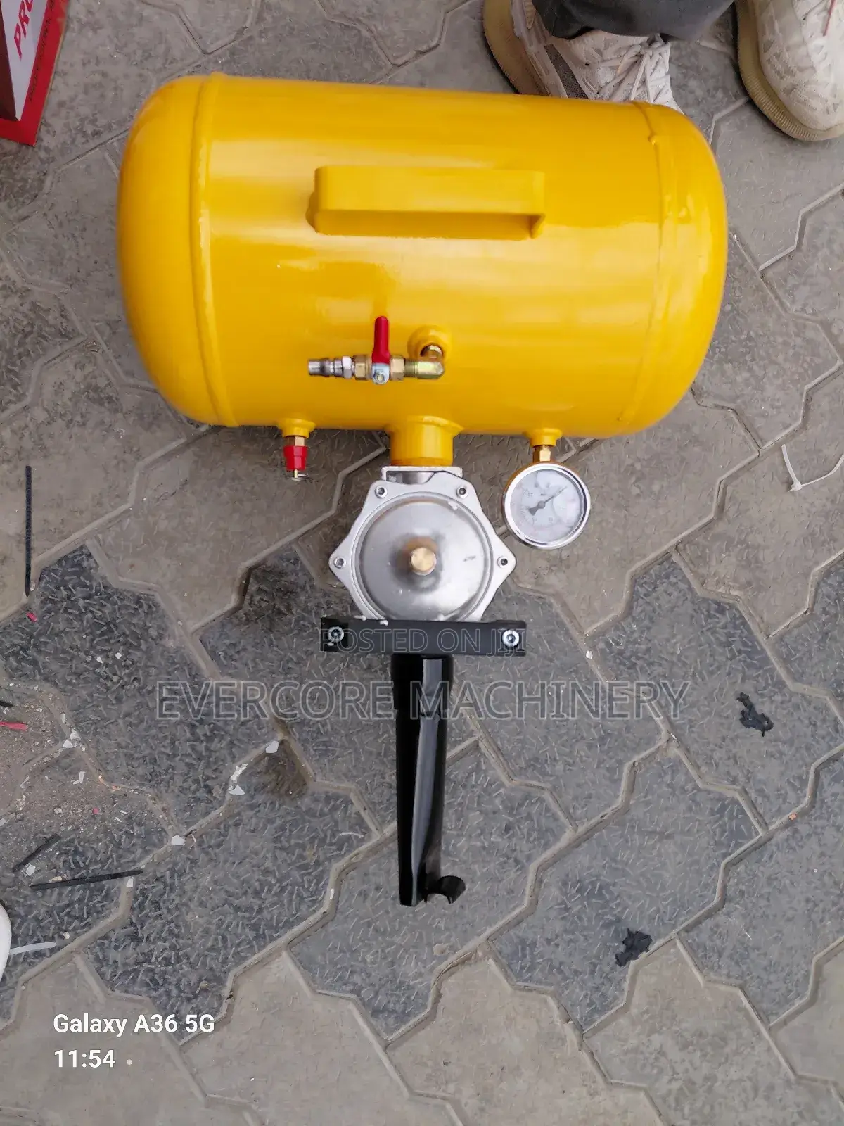 Heavy Duty Tyre Blaster/Bead Booster Machine 25l.