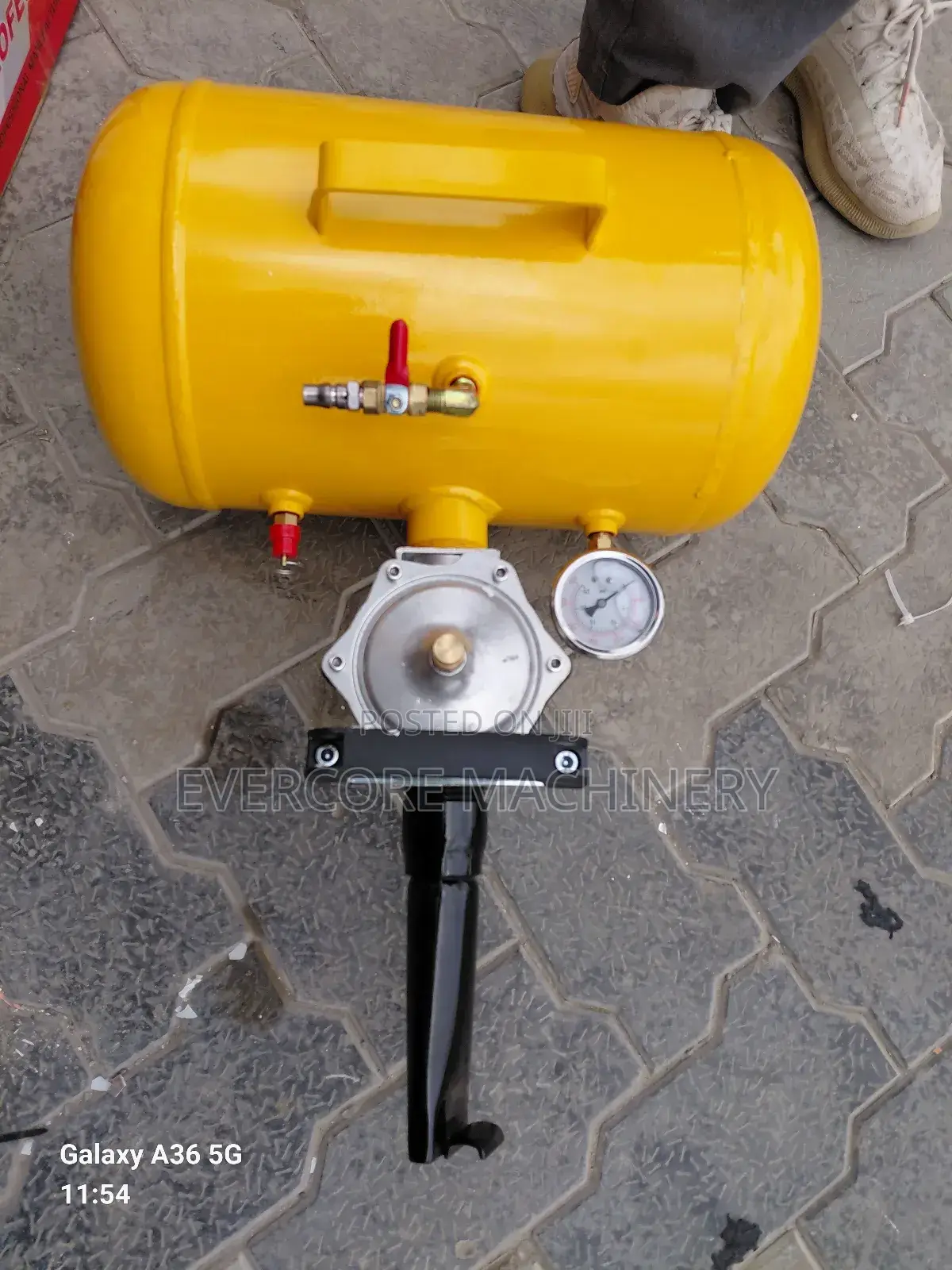 Heavy Duty Tyre Blaster/Bead Booster Machine 25l.