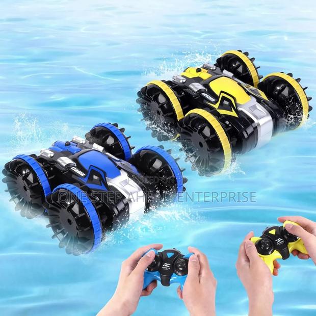 360 Rotation Amphibious Rc Stunt Car for Kids