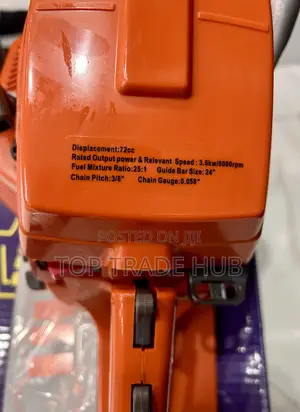 Hisaki Hk732p Petrol Powersaw Machine 72cc Engine 24" Blade