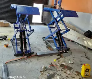 Commercial 3500kg Car Scissor Lift High Rise.