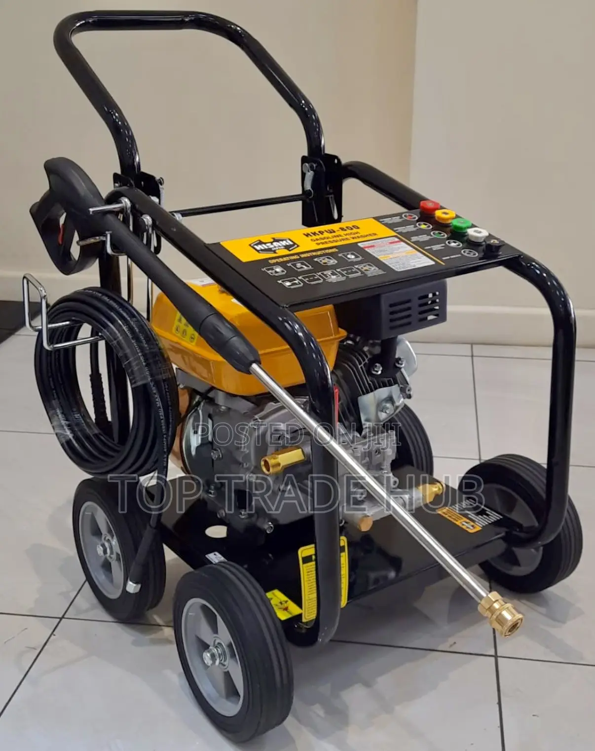 Hkpw-800 Hisaki Japan Petrol Pressure Washer 3400psi 8.0hp Engine