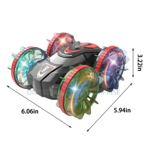 With Flickering Wheels Rc Stunt Car for Kids