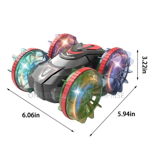 With Flickering Wheels Rc Stunt Car for Kids