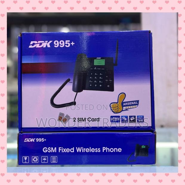 Dual Sim Landline Phone - 2 Sim Card - main view