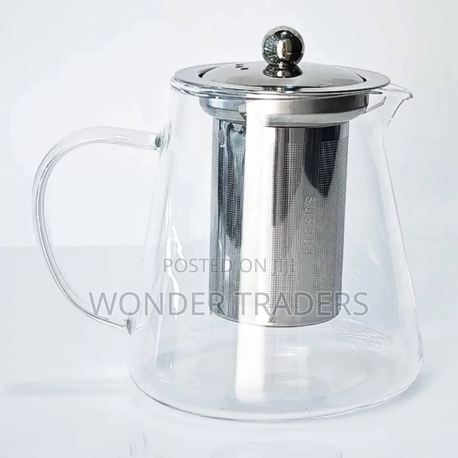 Glass Tea Pot With Infuser* .
