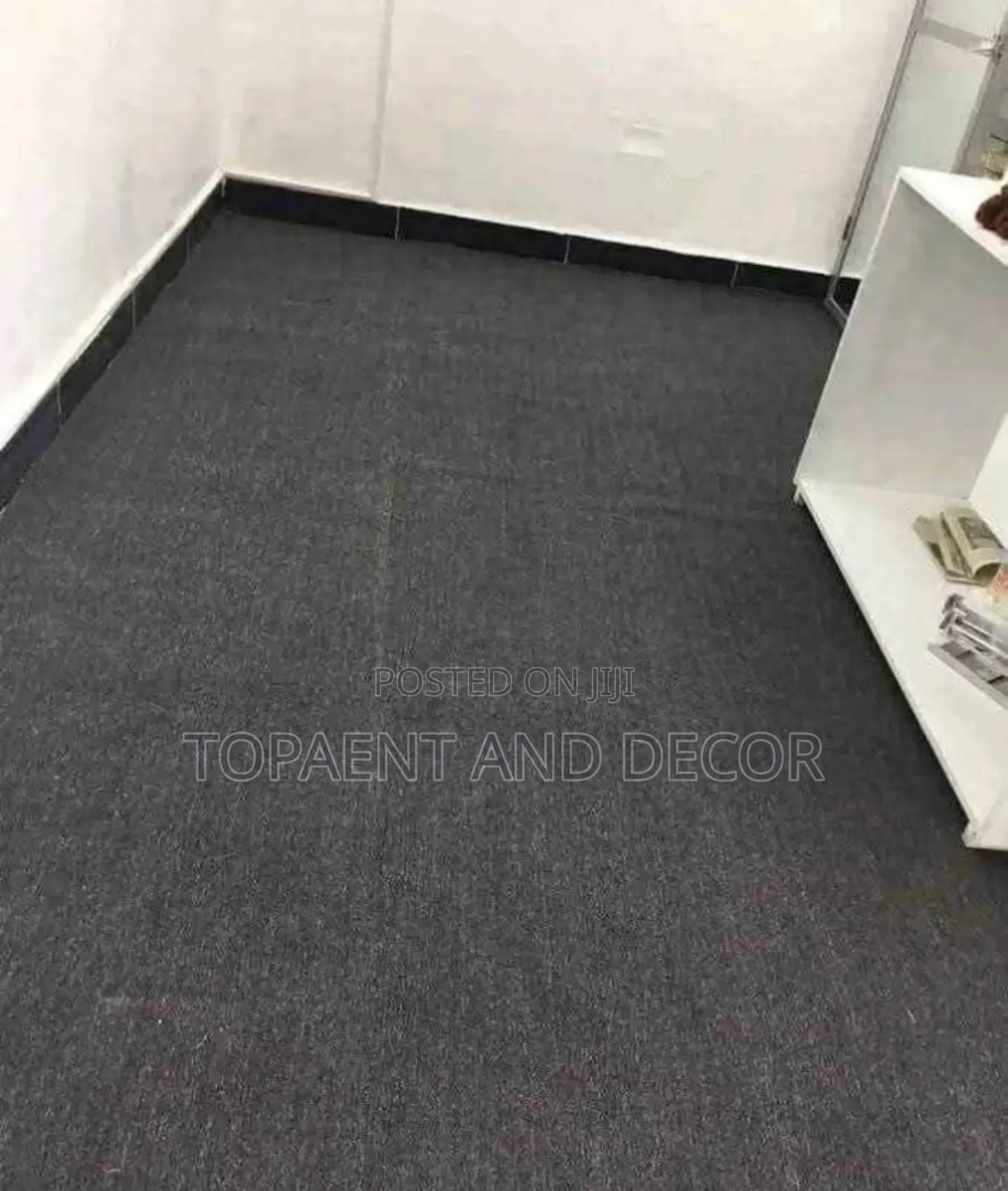 Soft and Warm Dark Grey Wall to Wall Carpet