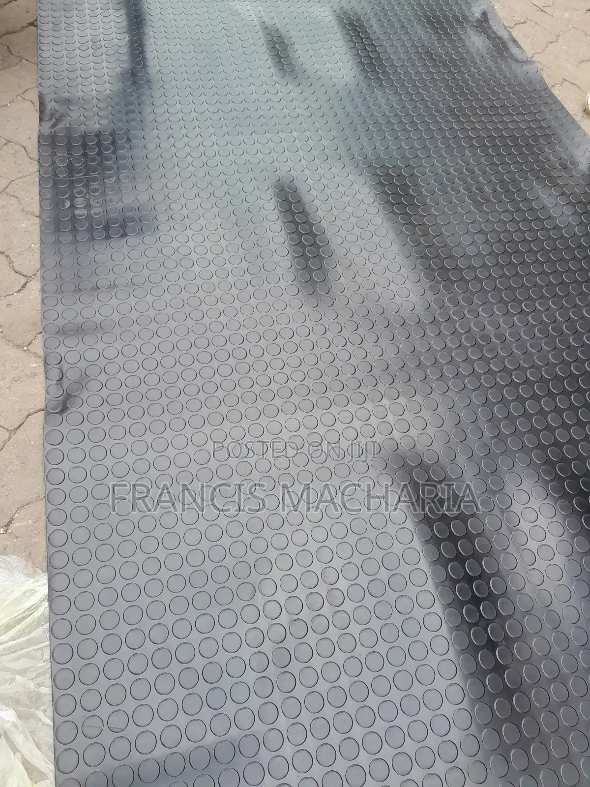 Circle Rubber Coin Mat