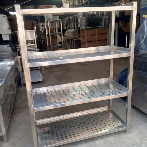 Perforated Stainless Steel Rack