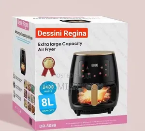 Glass Oven Dessini Air Fryer 8 Litres