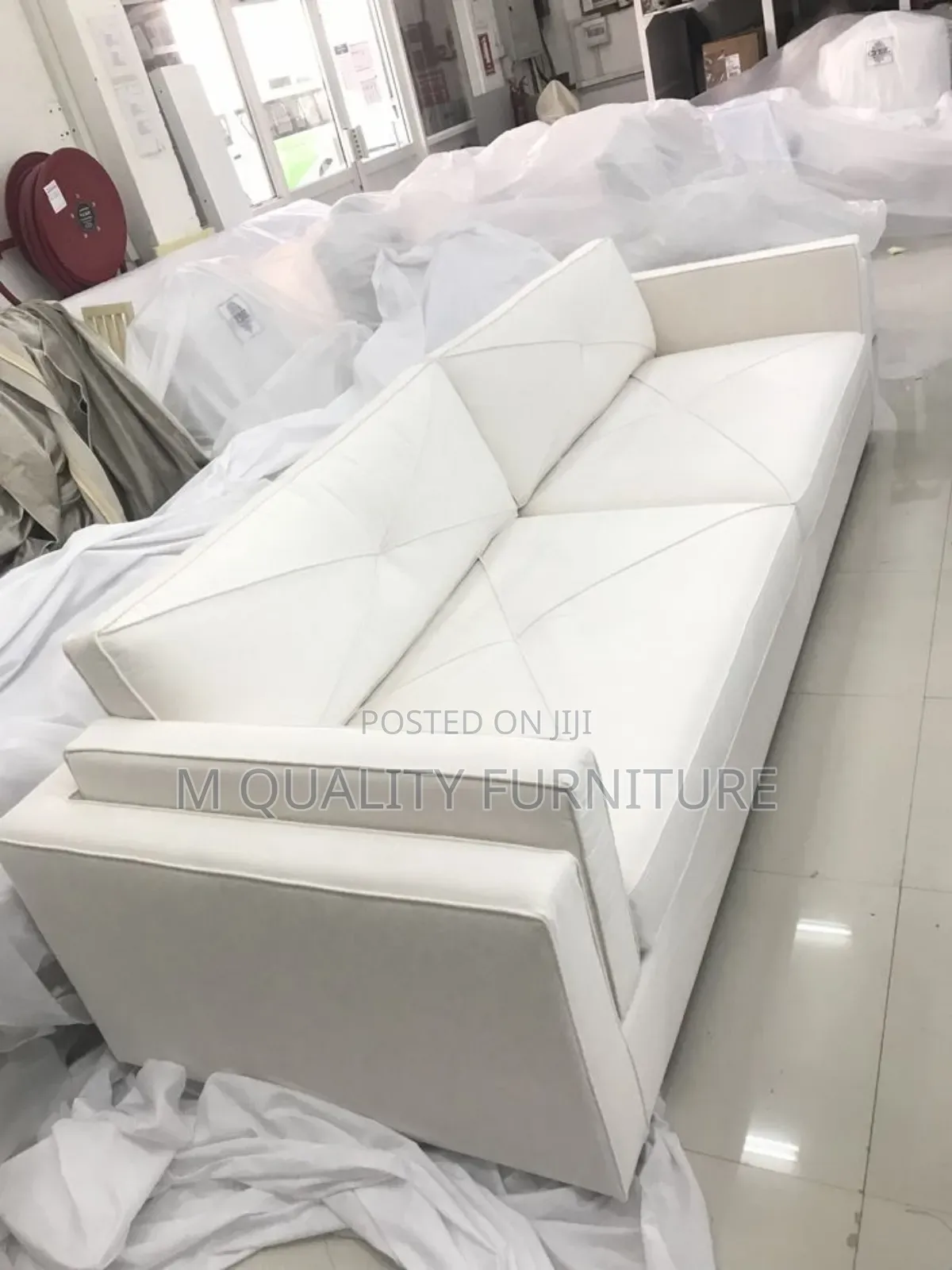 3 Seater Classic Tufted Sofa