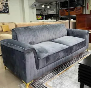 Black Classy 3 Seater Couches