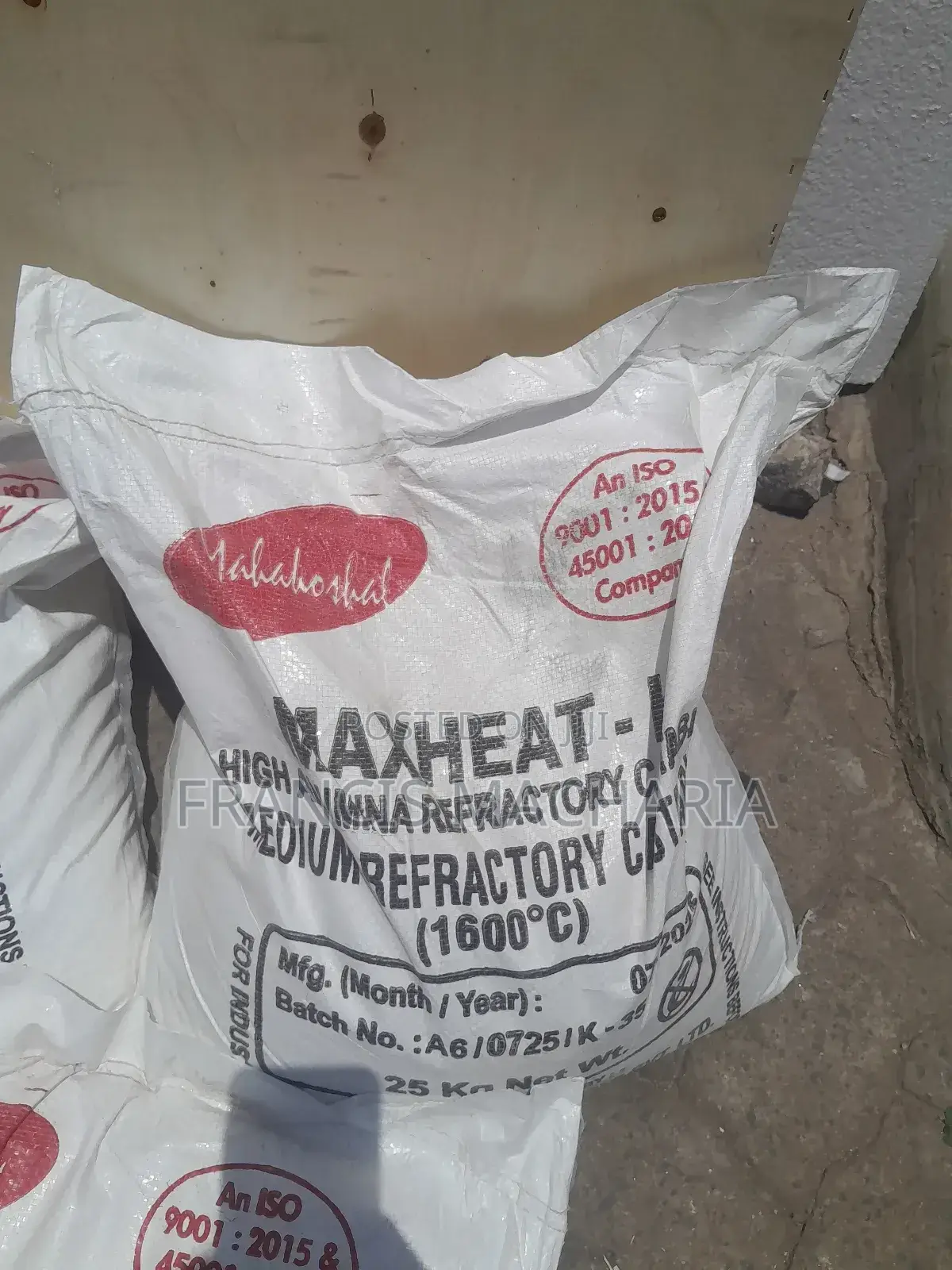 Fire Place Refractory Cement