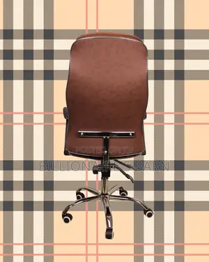 Ergonomic Executive Leather Chair | Plush Headrest Support