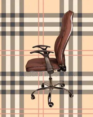 Ergonomic Executive Leather Chair | Plush Headrest Support