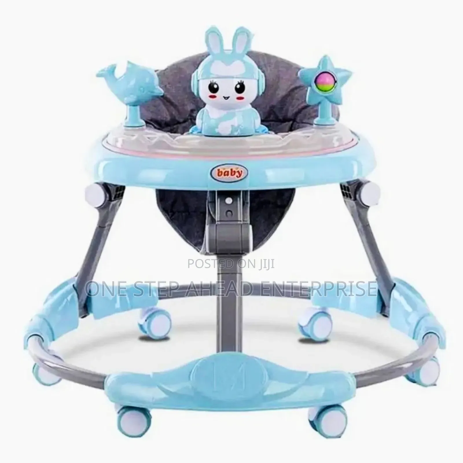 Foldable Baby Walker With Adjustable Height