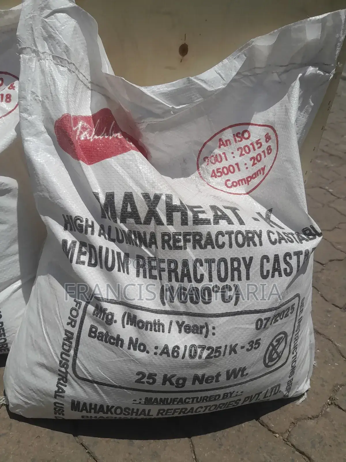 High Temperatures Cement