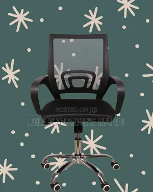 Secretarial Mesh Office Chair | Adjustable Headrest Support