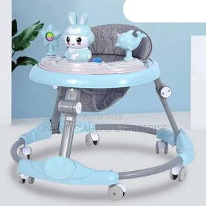 Blue Baby Walker With Music/Foldable and Adjustable - thumbnail 2