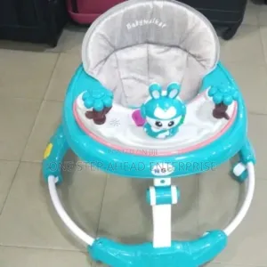 Blue Steady Walker With Music Foldable and Adjustable