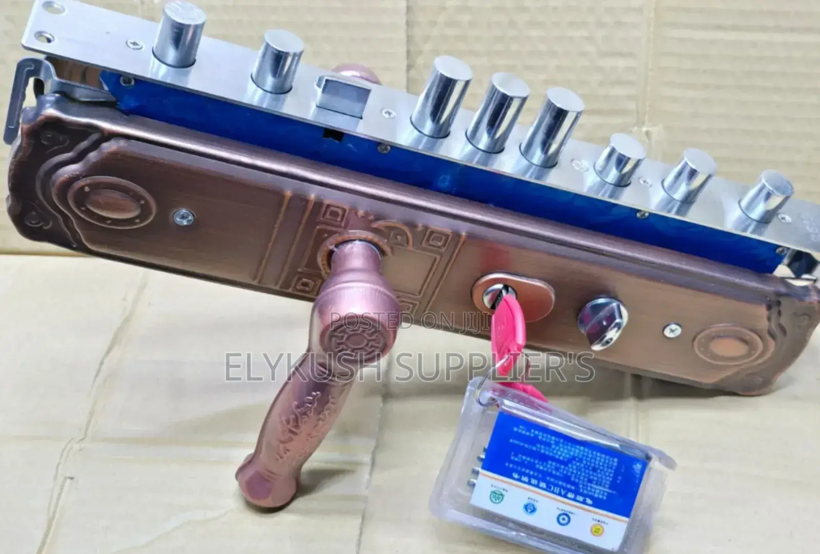 8pin Multi -Bolt Steel Door Lock