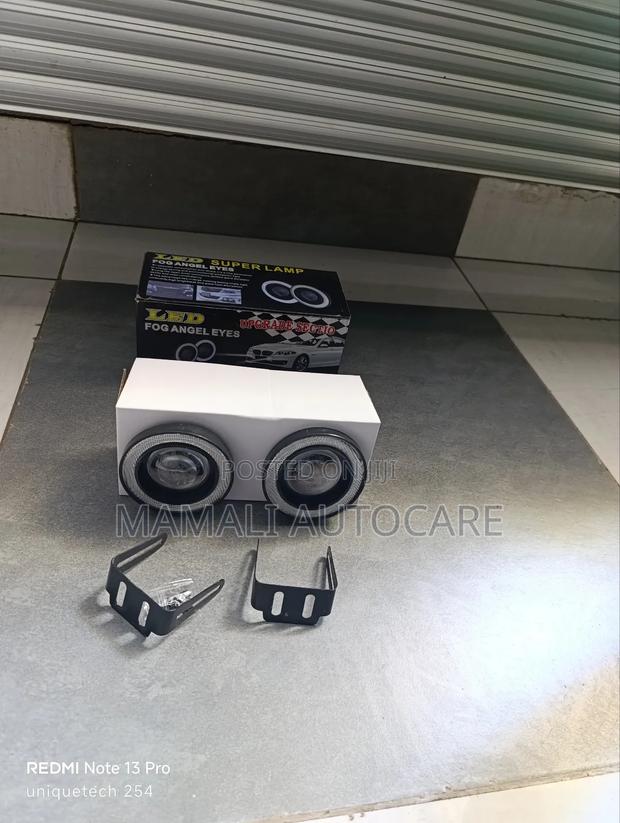 Angel Eye 2pcs Led Fog Lights – 2.5"/3"/3.5"